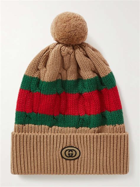 red wool beanie gucci|vintage Gucci beanie.